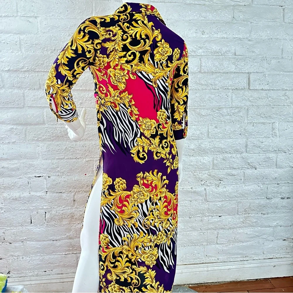 7the avenue blouse dress long size s - Picture 5 of 11